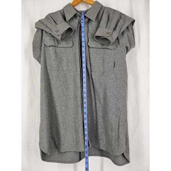 EDDIE BAUER MEN'S GRAY LONG SLEEVE COTTON SHIRT - SIZE MEDIUM - ITEM# 1624871 - Picture 5 of 9